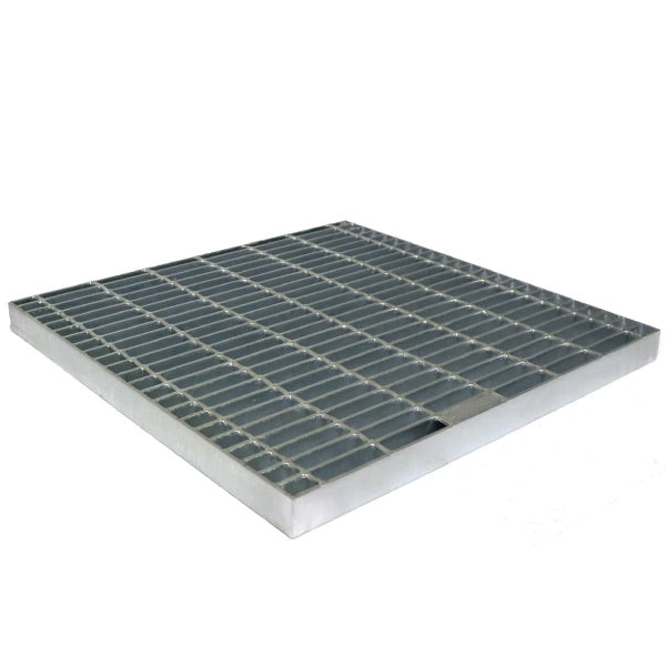 1200x1200mm C/O Drop In 2 Part Grate, HD Galvanised - Medium Duty (O'all dim.  1290x1290x___mm)