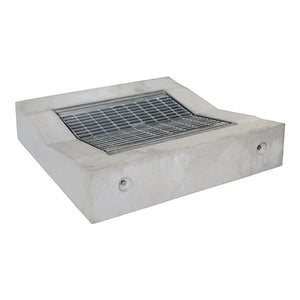 Concrete Encased Galvanised V Grate & Frame