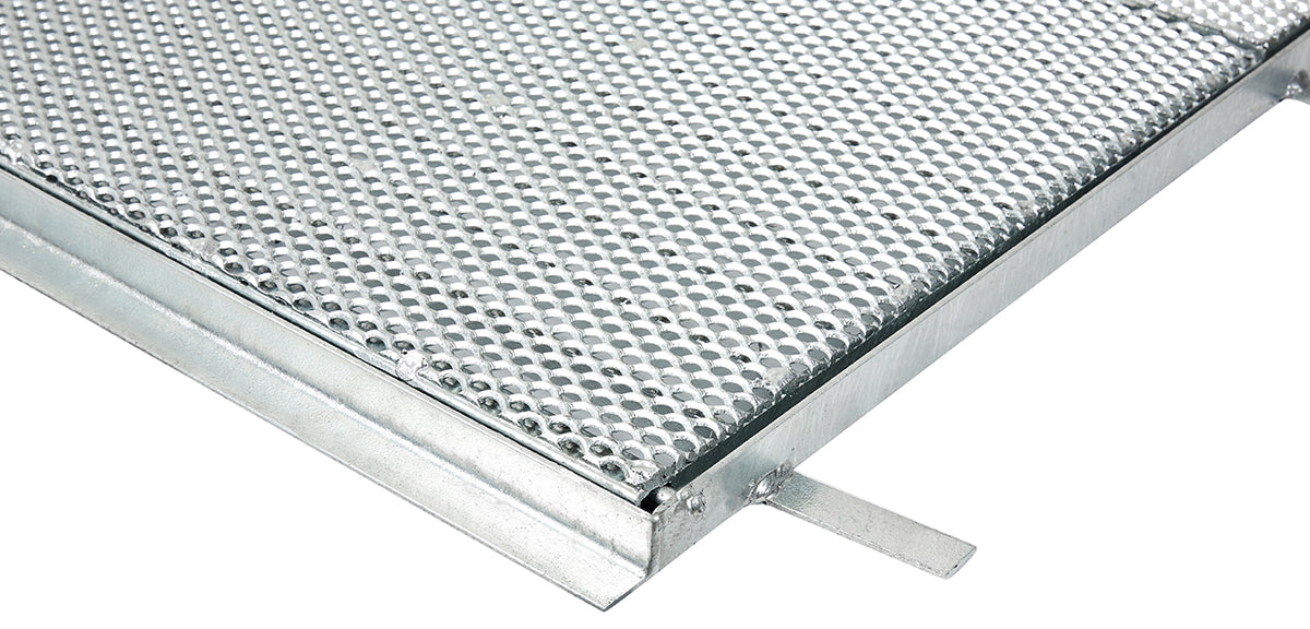 900mm x 600mm Galvanised Hinged & Lockable Frame & Grate – Ferrum