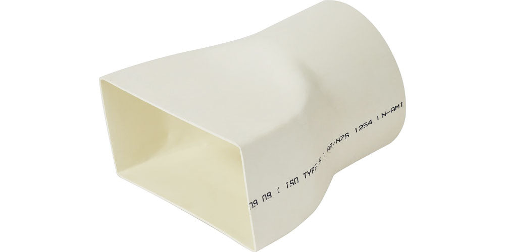 Plastic RHS to Downpipe Adaptor – Ferrum