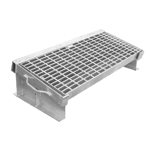 Cast-In HD Galvanised Standard Gully / Kerb Entry Grate – Ferrum